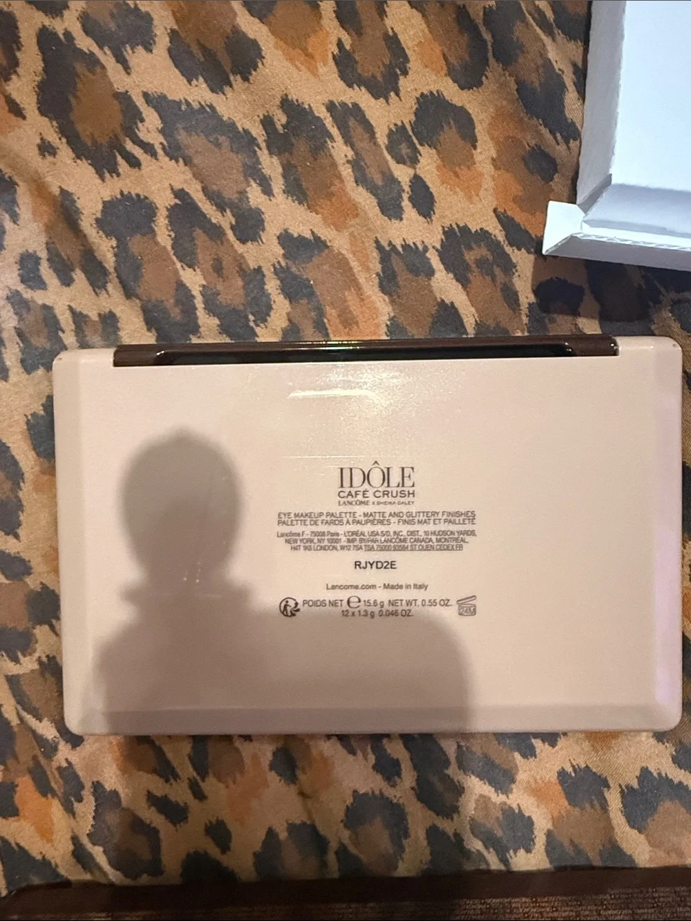 Idôle Café Crush Eyeshadow Palette — Warm Browns & Pink-Gold Shimmers